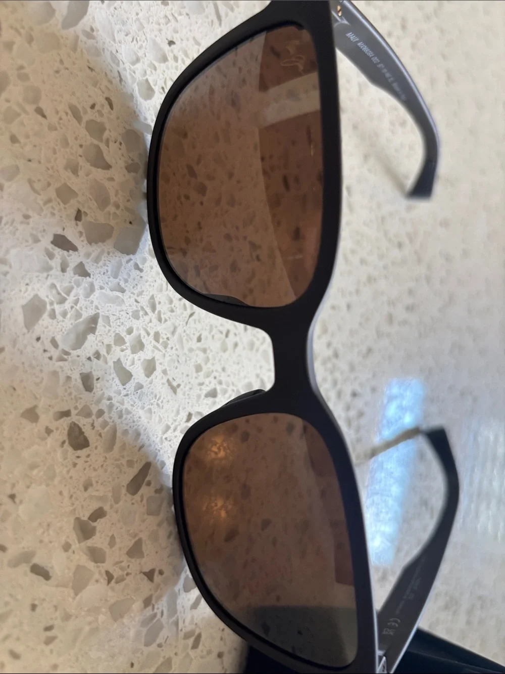 Maui Jim Men’s grey Paulele AF Sunglasses with Brown Lenses